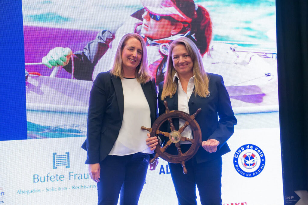 Violeta del Reino, campeona del mundo de Hansa 303 femenina