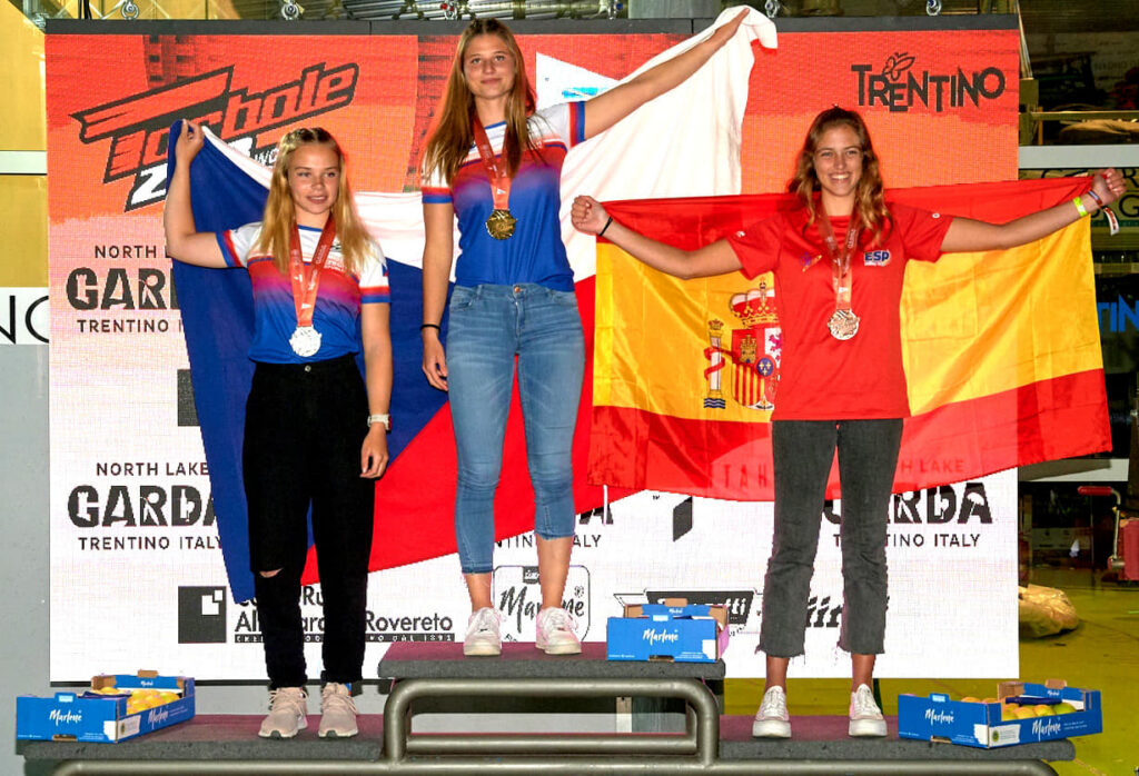 Bárbara Winau, tercera del mundo en Techno 293