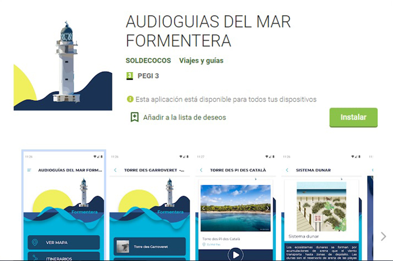 Formentera crea audioguías para difundir el patrimonio marítimo y pesquero