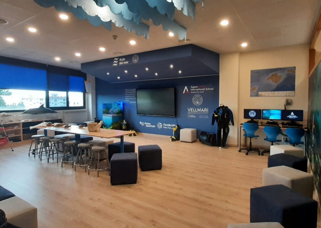 Agora Portals inaugura la primera Aula del Mar escolar