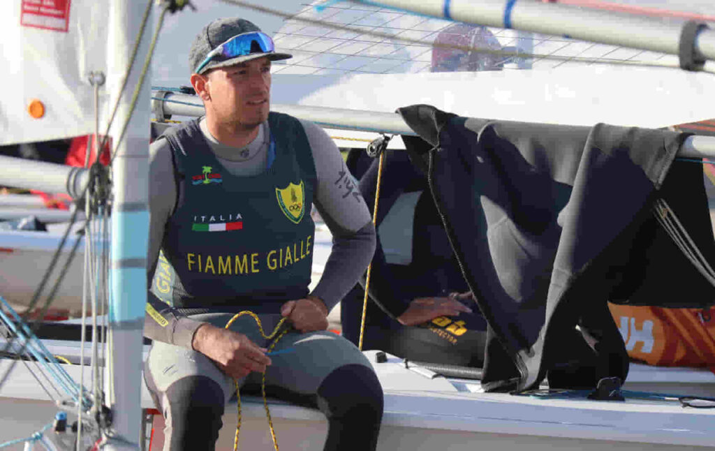 Jornada en blanco en el Mundial de ILCA 7 de Barcelona