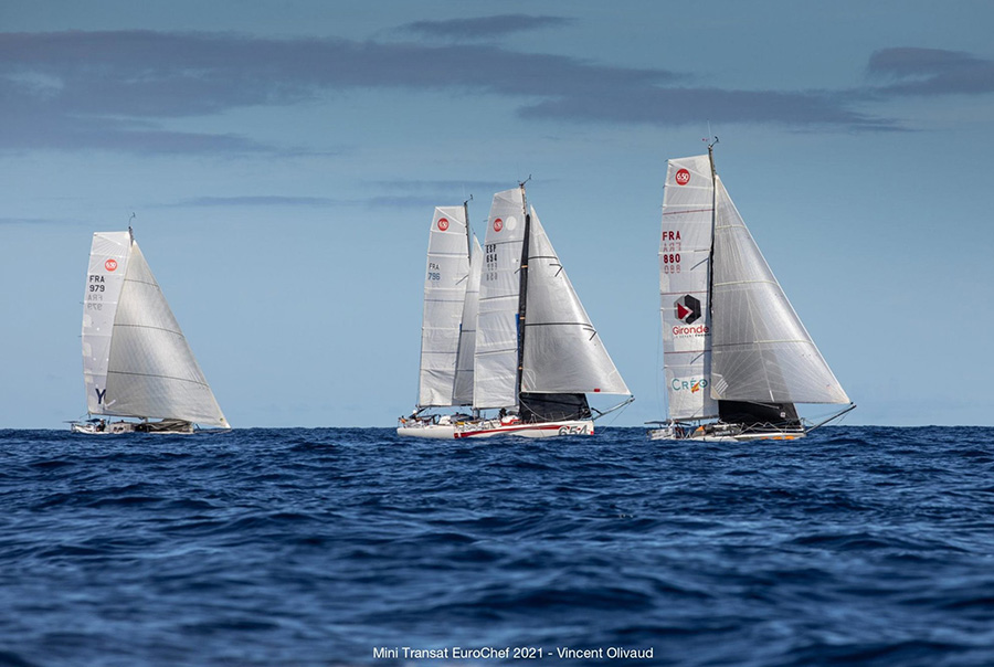 Mini Transat: Menos de 1.000 millas para la meta