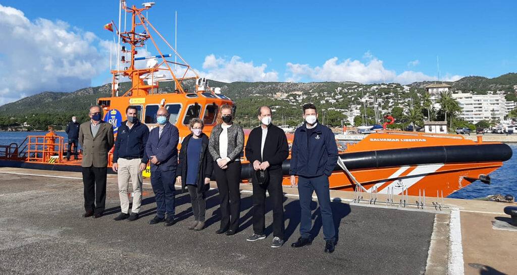 Salvamento Marítimo presenta su nueva embarcación en Baleares