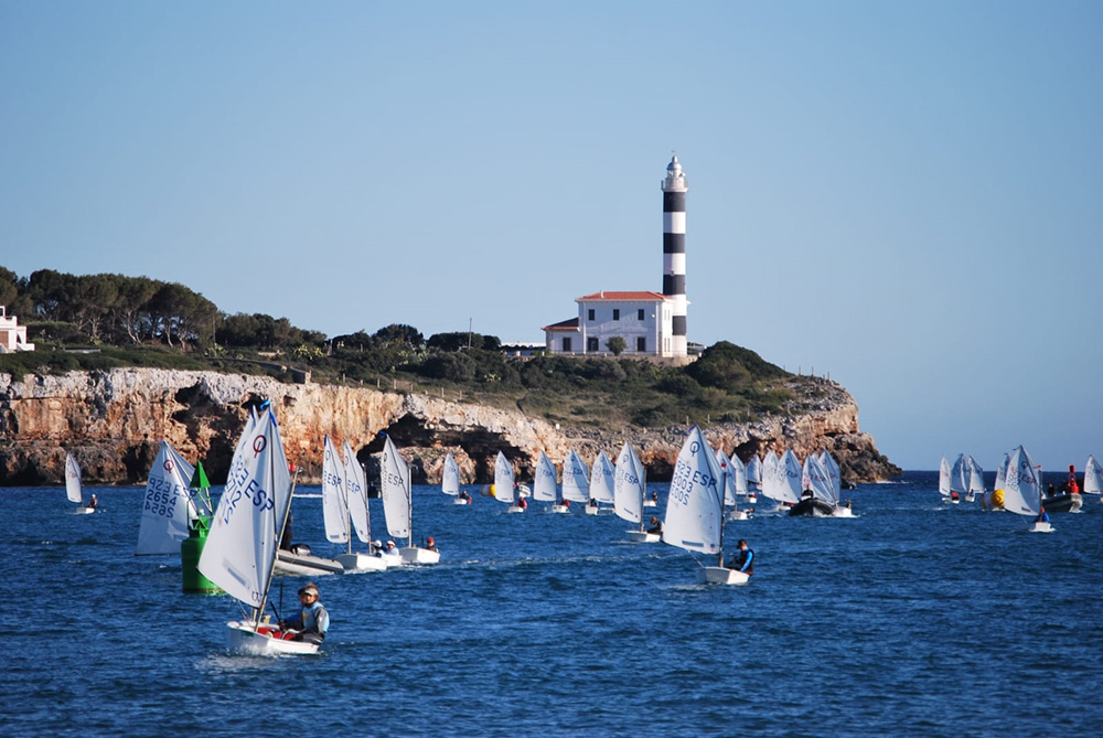 El CN Portocolom empieza 2022 impulsando la vela ligera