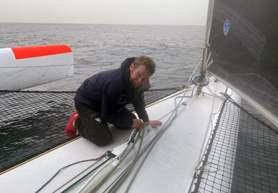 Alex Pella afronta Cabo de Hornos con precaución por condiciones extremas