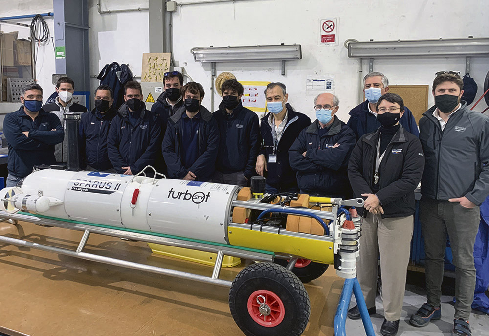 Defensa apuesta por el dron submarino de la UIB