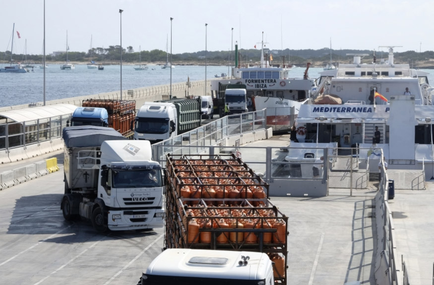 El tráfico de mercancías no recupera los valores prepandemia