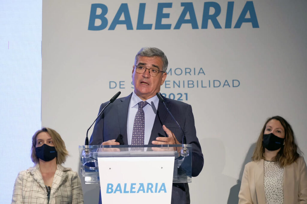 Baleària vuelve a beneficios después de la pandemia