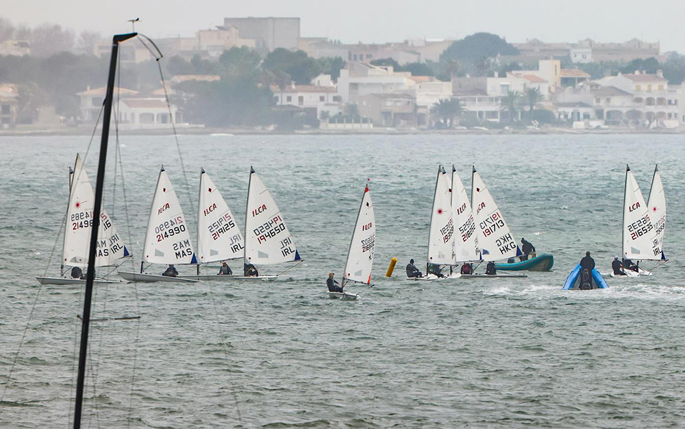 Pollença estrena la Copa de Europa de la clase ILCA
