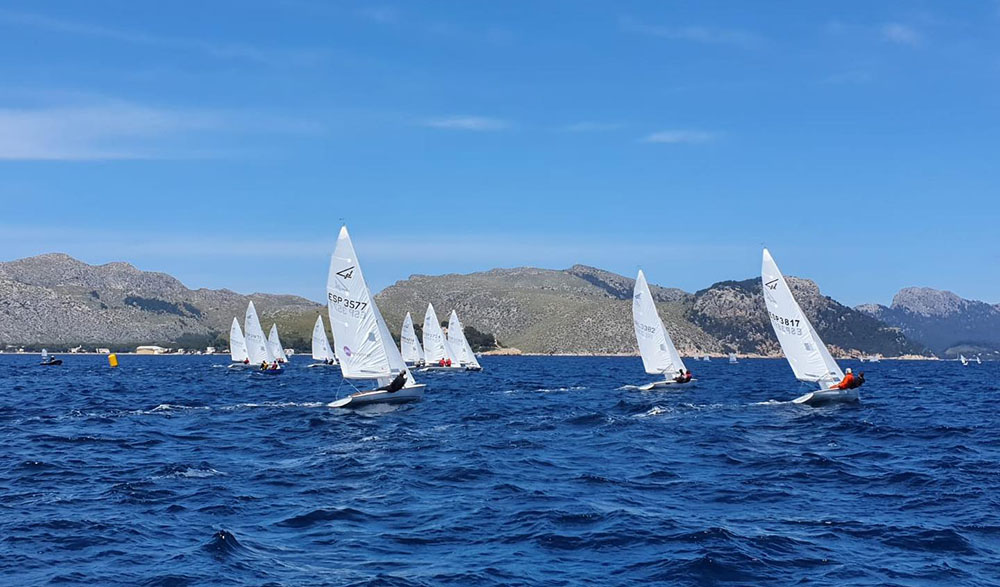 Intenso fin de semana de regatas en el Port de Pollença