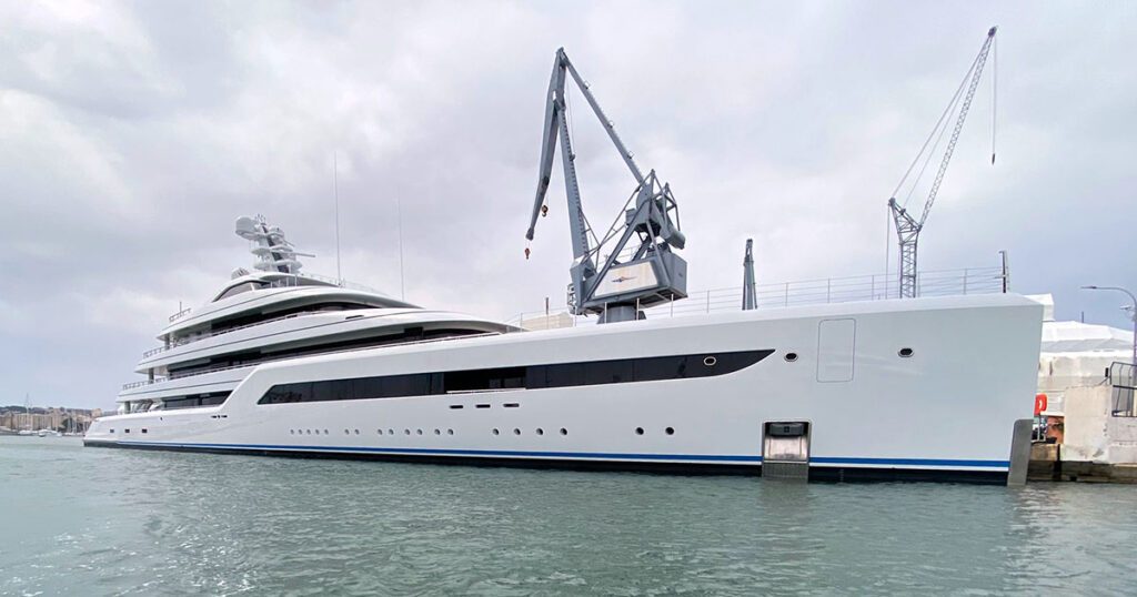 El dueño de Alibaba pone a punto su megayate en Mallorca