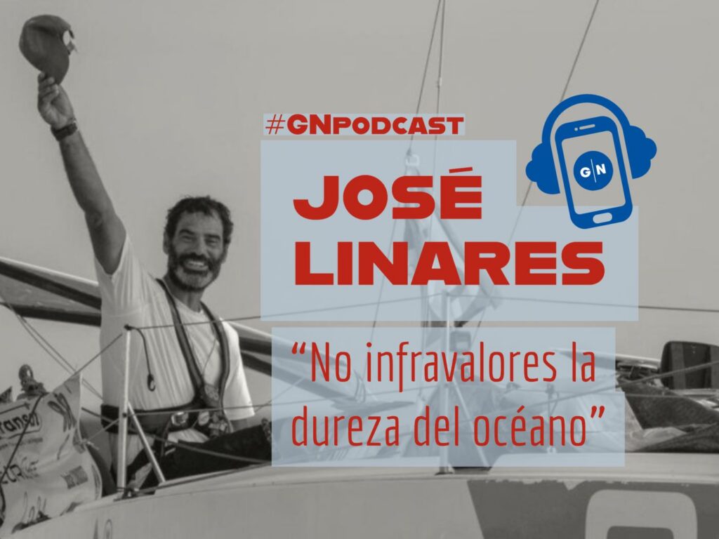 José Linares, a solas en el océano