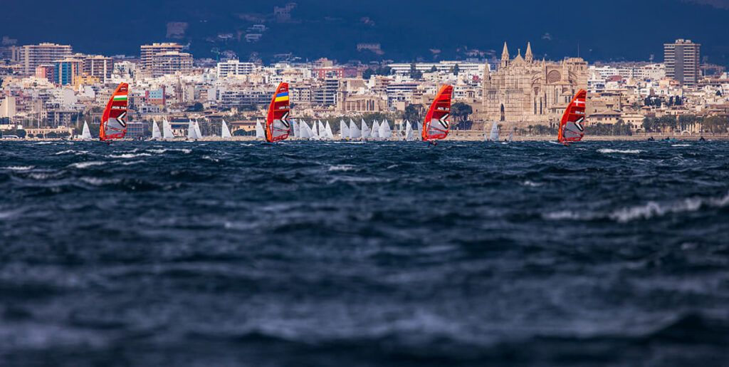 La vela olímpica empieza a competir hoy en Palma