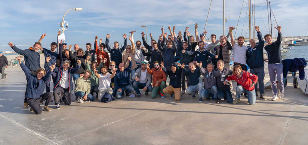 La flota de la Solo Med adelanta su salida de Sa Rápita