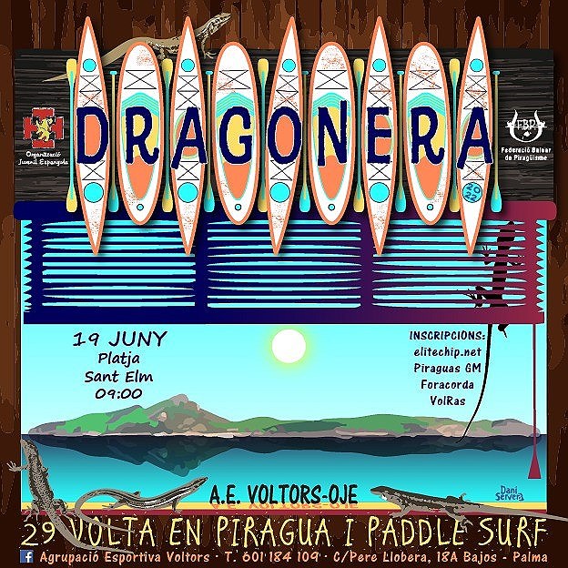 La Volta a Dragonera en piragua apunta a récord