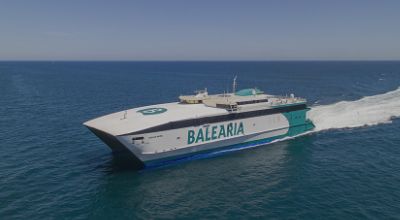 Baleària vuelve a conectar Barcelona con Menorca y Mallorca en alta velocidad