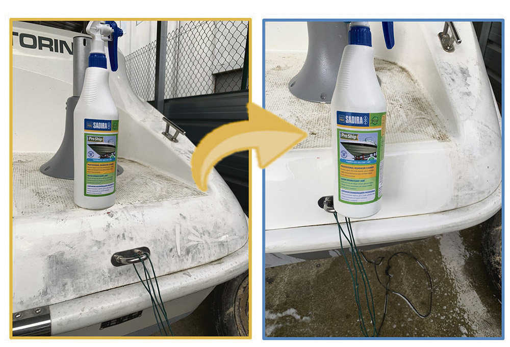 ProShip desengrasa y  respeta el medio ambiente