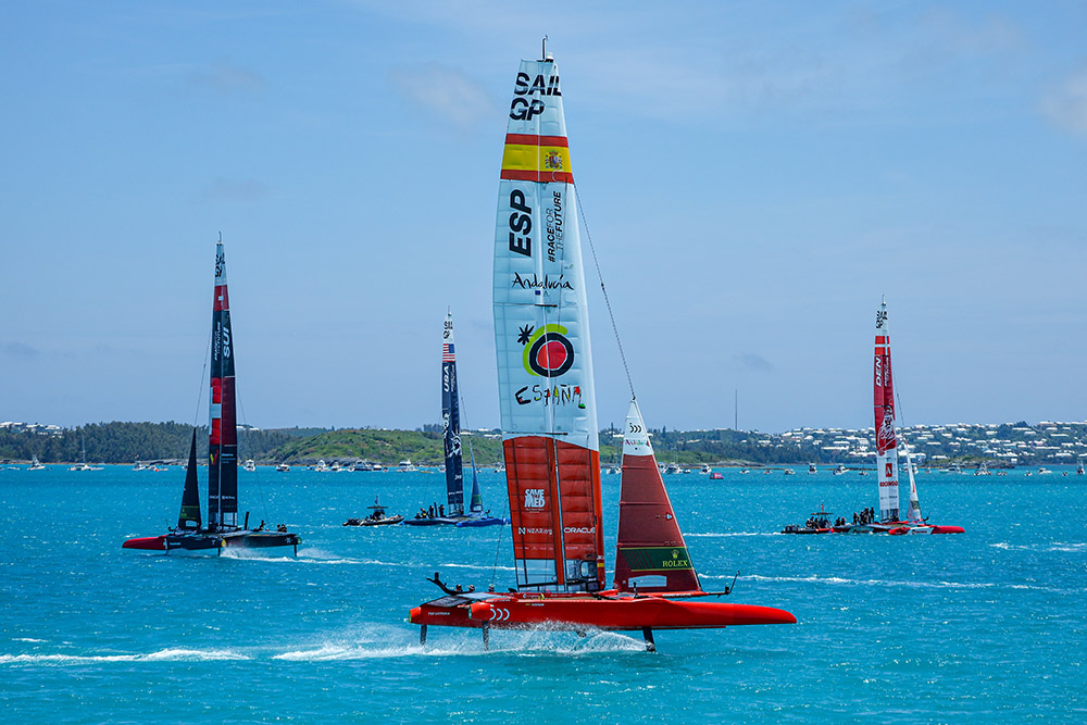 España se quedó fuera de la final de F50 en Bermudas