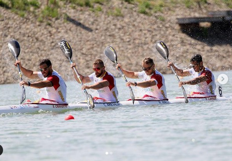 Marcus Cooper se cuelga dos medallas en media hora en la Copa del Mundo de Racice