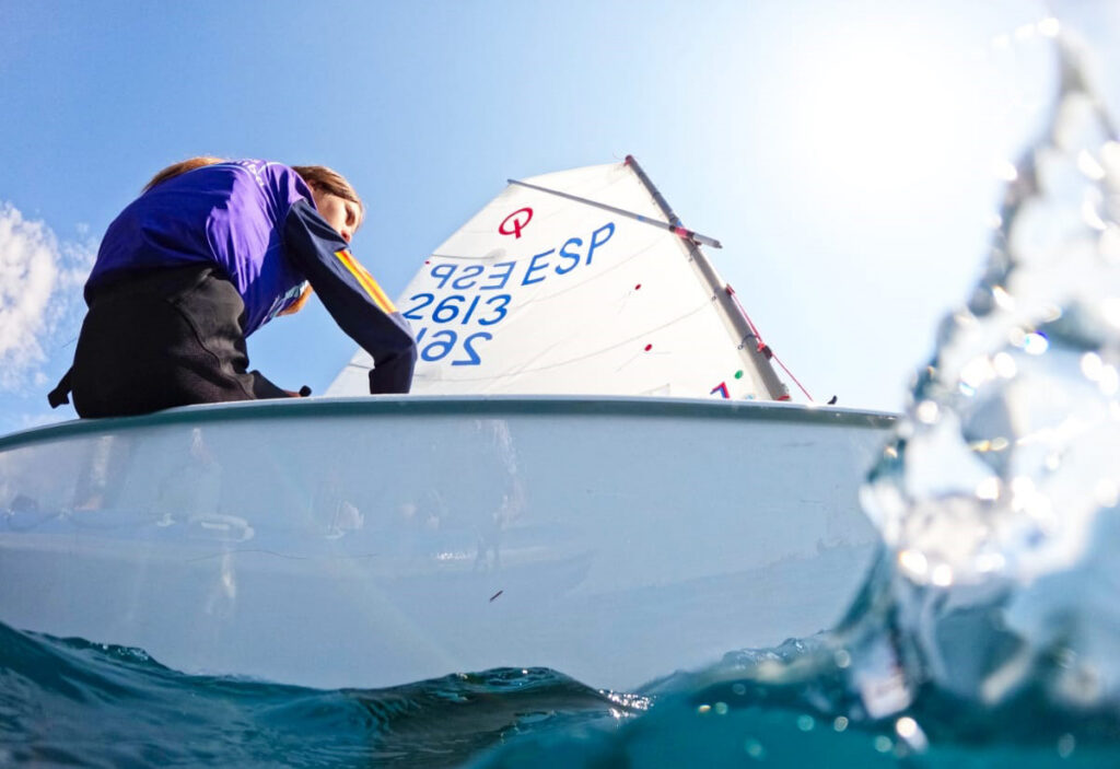 Sofía Salvà, campeona de Optimist en una emocionante Setmana de Vela