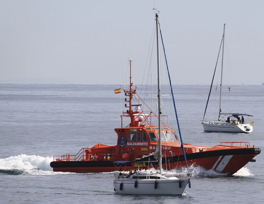 Más del 50% de las emergencias en el mar se producen en verano