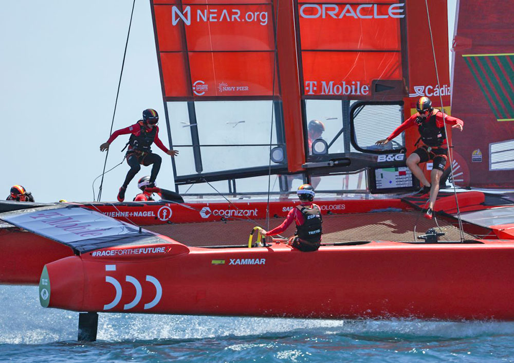 Barceló y Cardona se estrenan en agua dulce con el F50