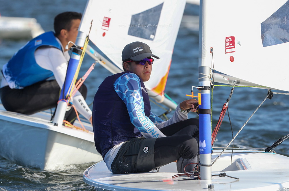 Xavier García lidera el Europeo de ILCA 4 a falta de dos jornadas