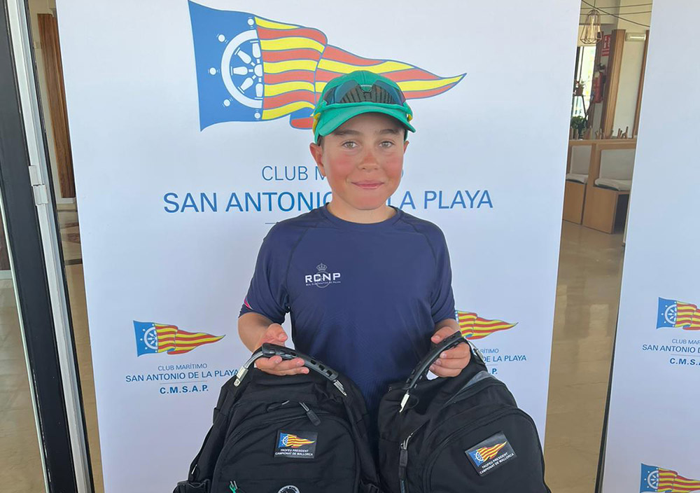 Nikko Palou se proclama campeón de Optimist de Mallorca