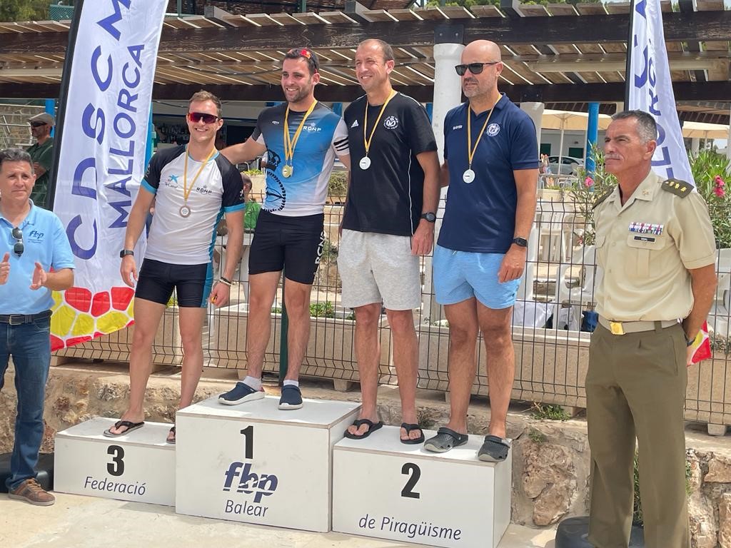 El RCNP se impone en el Campeonato de Baleares de Kayak de Mar