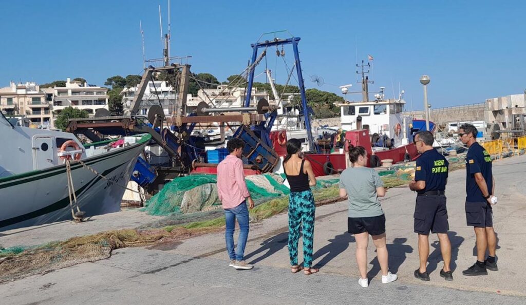 Cala Rajada y Ciutadella, experiencias piloto para el reciclaje de redes de pesca