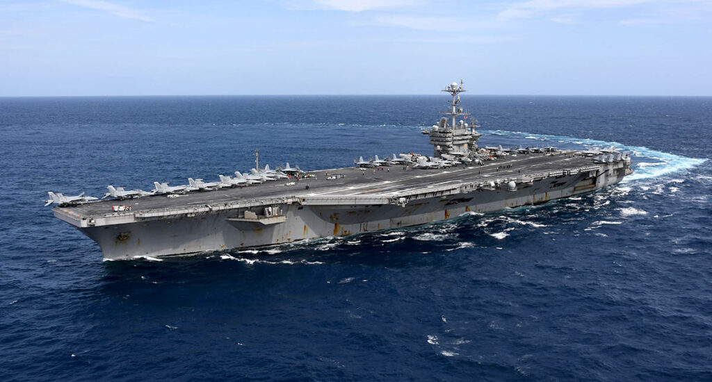 El portaviones nuclear Harry S. Truman llega mañana a la Bahía de Palma