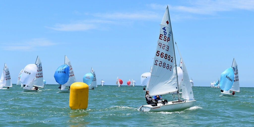 Excepcional actuación de los regatistas baleares en el nacional de 420