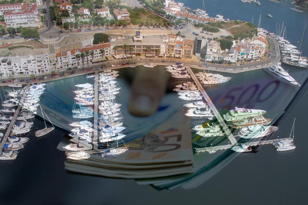El poderío económico de Ibiza desembarca en el puerto de Mahón
