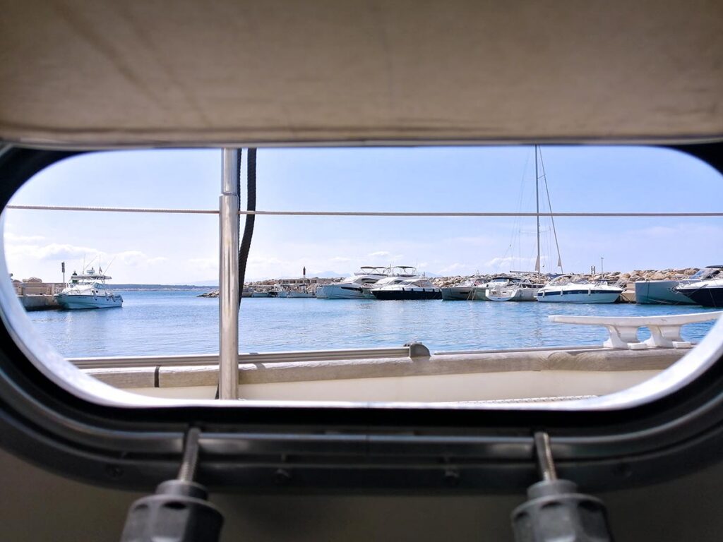 El verano en un ojo de buey