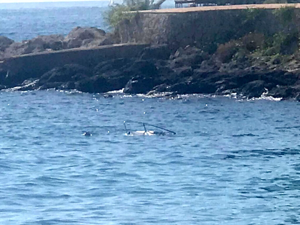 Un herido grave tras el incendio de una lancha en Illetes