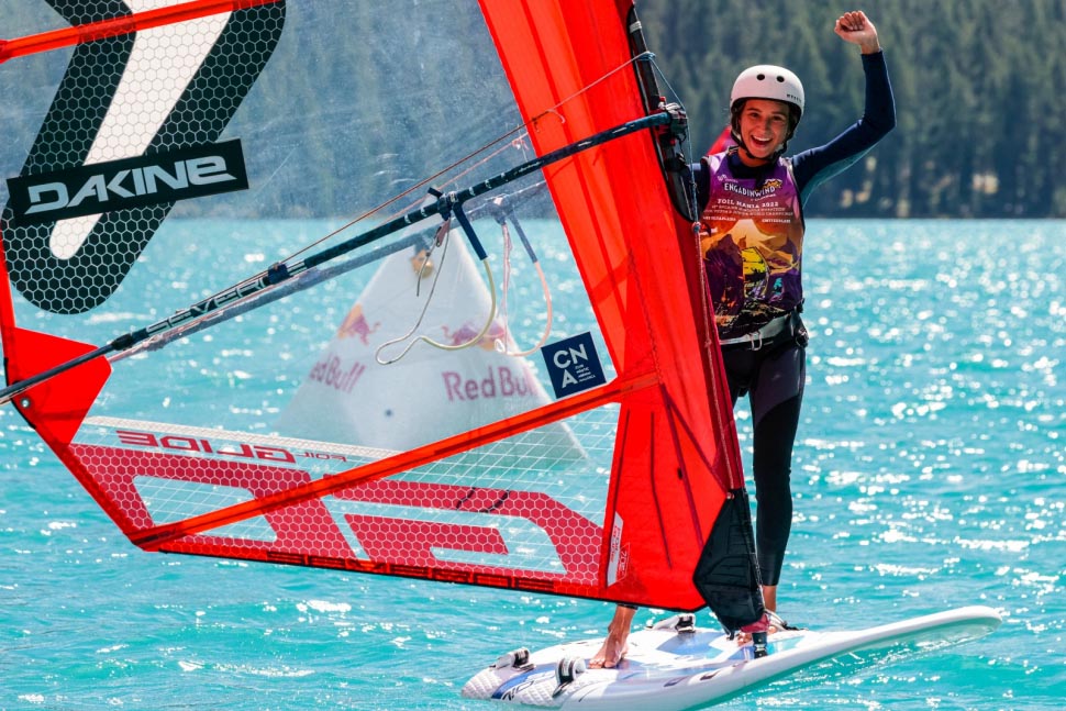 Ariadna Patiño, subcampeona del mundo juvenil de iQFoil