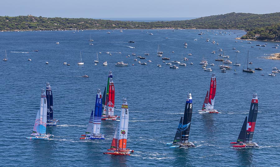Los españoles se quedan a un paso de la final de SailGP