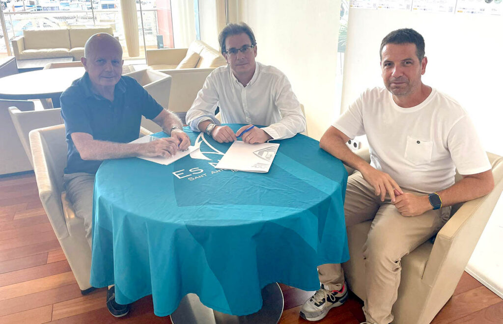 El Náutico de Sant Antoni y el Consell de Ibiza, juntos por el deporte