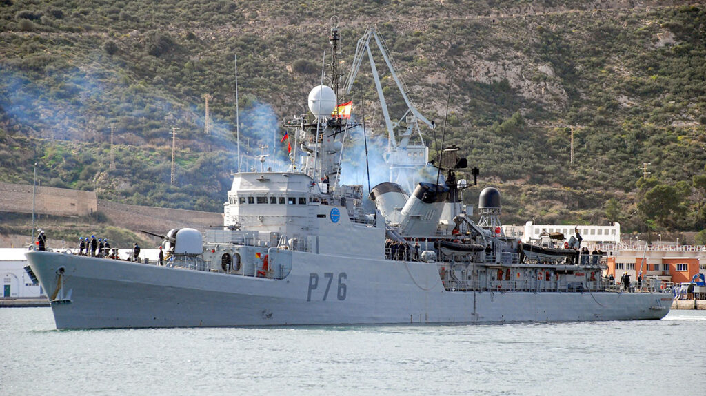 El Infanta Elena se despide de Baleares tras 43 años de servicio