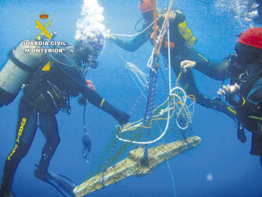 Los guardianes de los tesoros submarinos