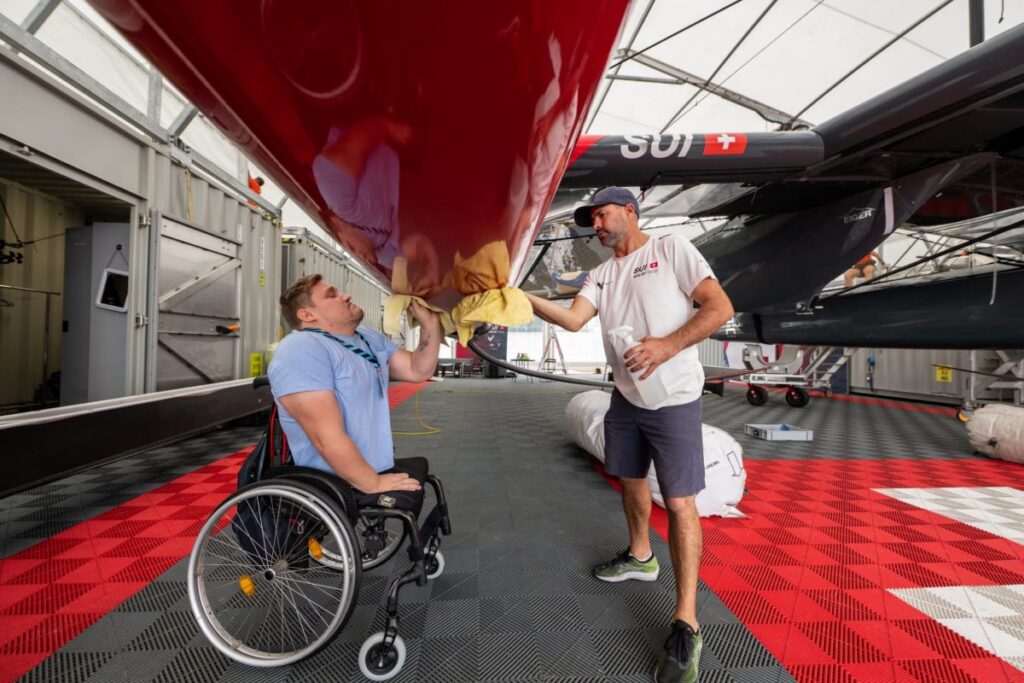 Sergi Roig se une al equipo suizo en el Sail GP en Cádiz