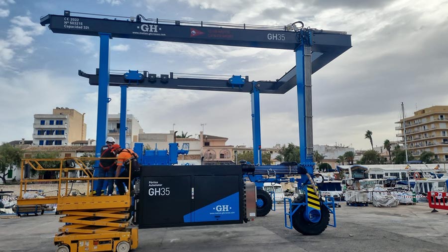 El CN Can Picafort estrena nuevo travelift