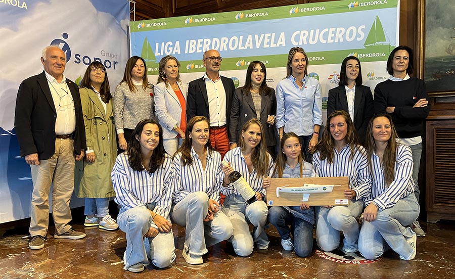 El Dorsia Covirán, ganador de la Liga Iberdrola de Vela Femenina