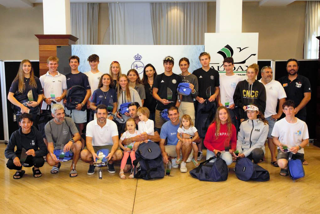 Xavier Plomer y Aina Garau, ganadores de la Regata Audax en la clase ILCA 6