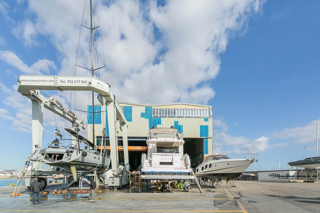 Barcelona Nautic Center, un varadero de confianza en una ubicación privilegiada