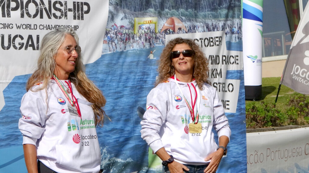 Donatella Monteleone, campeona del mundo de Kayak de Mar en Portugal