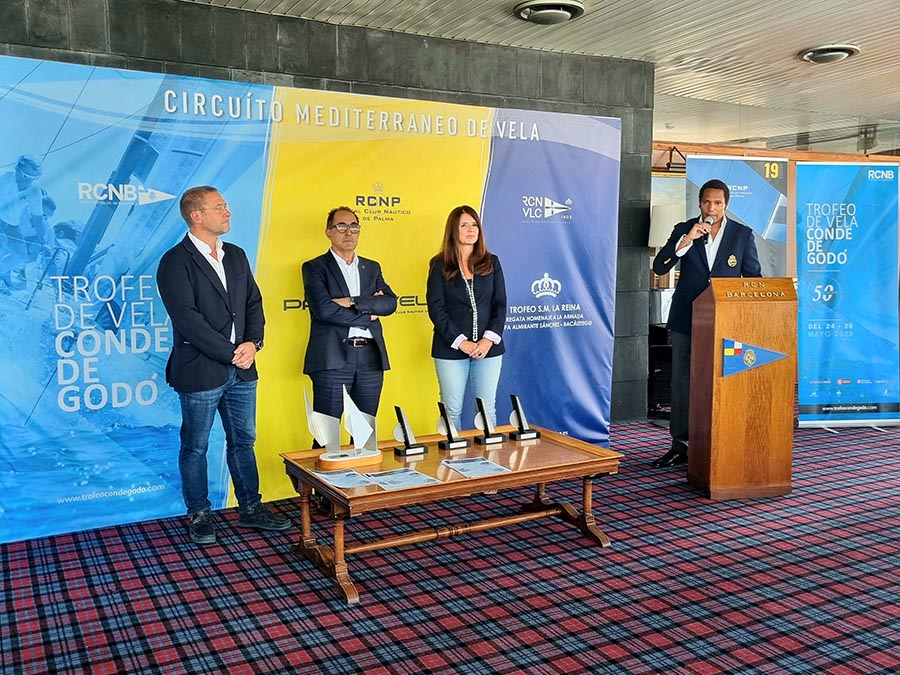 Tres grandes pruebas forman el Circuito Mediterráneo de Vela de 2023