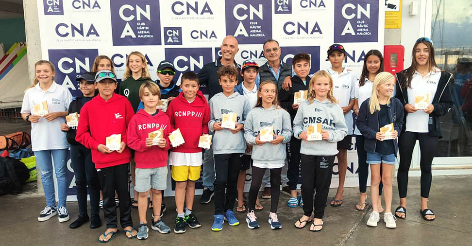 Los Optimist protagonizan el primer fin de semana del Trofeo CNA