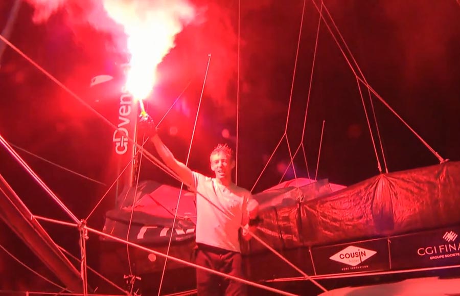Thomas Ruyant gana la Ruta del Ron para la clase IMOCA