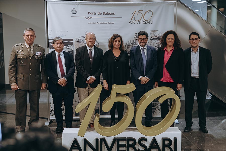 Ports de Balears conmemora su 150 aniversario con un gran acto institucional